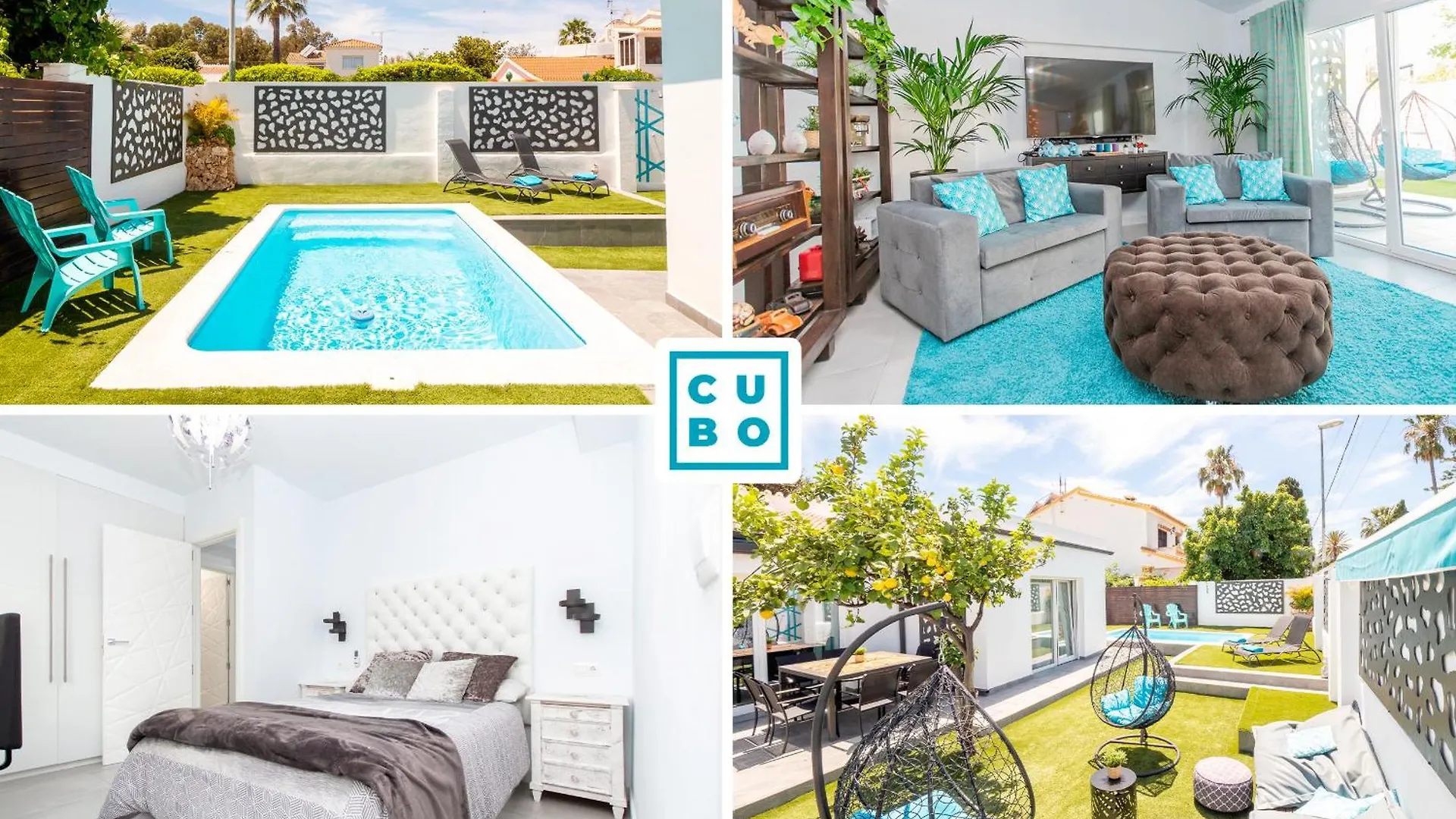 Villa Cubo's Cozy&Modern Sol de Málaga España